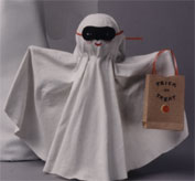 Masked Ghost Halloween Decoration
