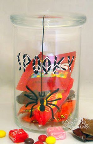 Spooky Candy Jar