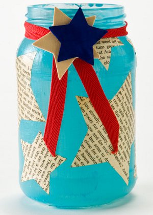 Americana Mason Jar