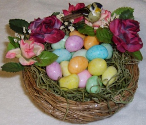 Bird Nest Candy Decoration