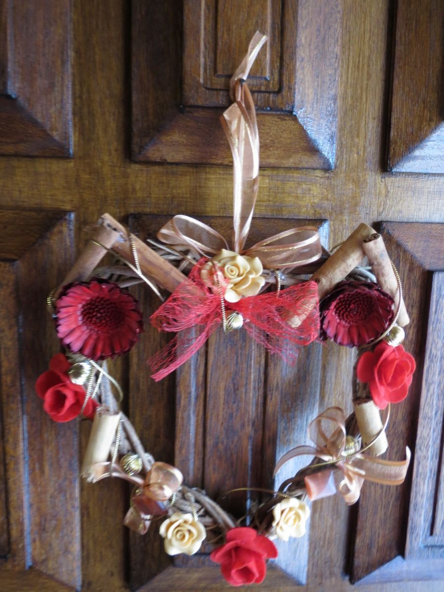 Cinnamon Scented Fall Wreath