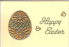 Mini Easter Egg Card