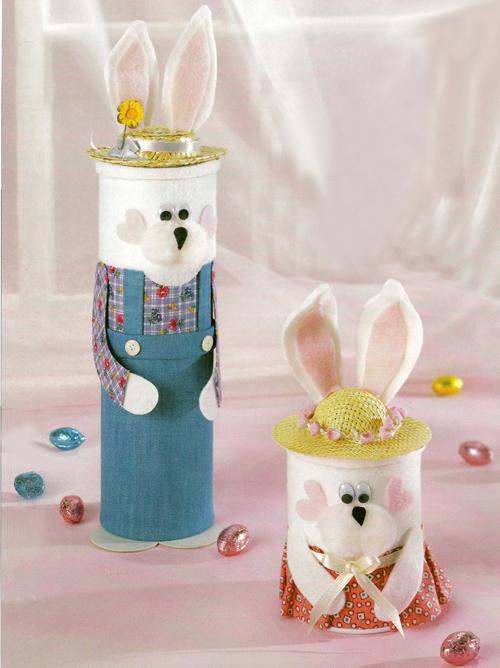 Mr and Mrs Easter Rabbit