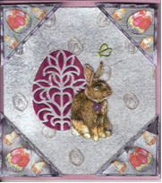 Small Easter Bunny Card