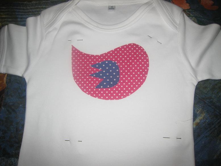 Easter Chick Applique Shirt Positioning