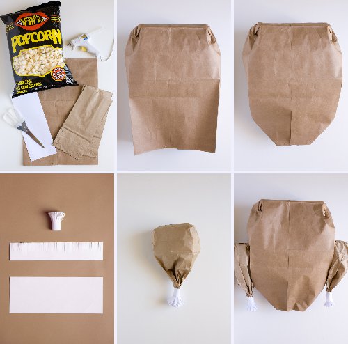 Paper Bag Turkey Steps