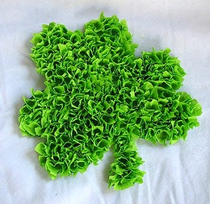 Tissue Paper Shamrock