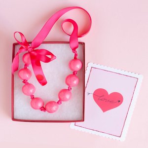 Valentine Gumball Necklace