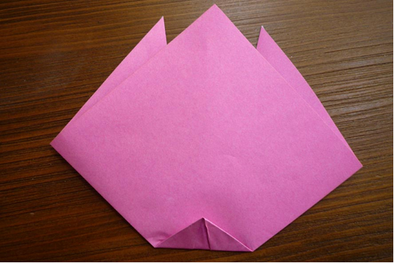 Origami Tulip Step 4