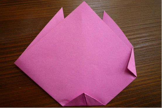 Origami Tulip Step 5