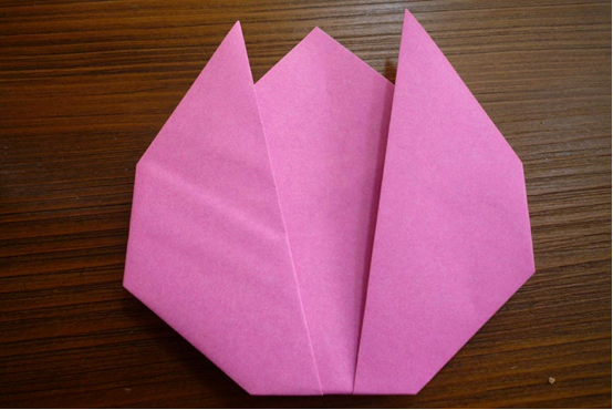 Origami Tulip Step 7