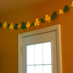 Shamrock Garland