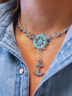 Anchor's Aweigh Necklace