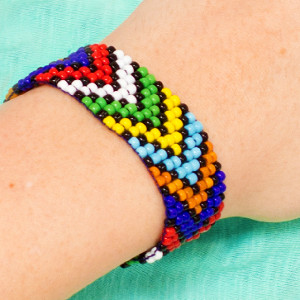 Loom Bracelet Pattern  JJ15L1002A  Bead patterns