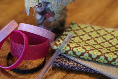 Fabric Scrap Bracelets
