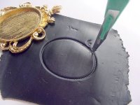 Lucky Irish Clay Pendant Step 3