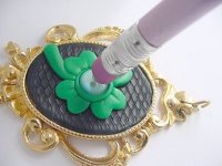 Lucky Irish Clay Pendant Step 9