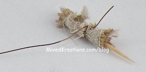 fabric scrap beads