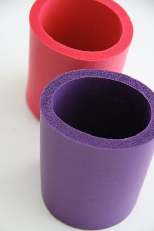 Shimmery Foam Bangles