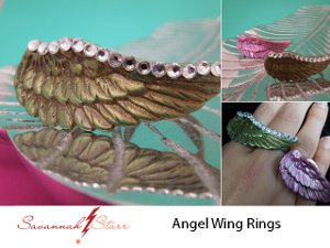 angel wing ring