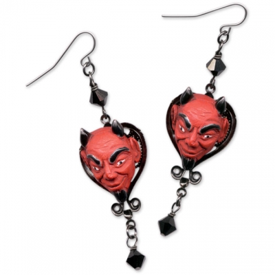 Halloween Devil Earrings