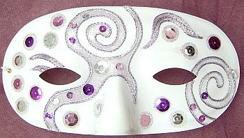 Beaded Purim Mask Project