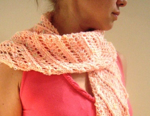 Diagonal Baktus Lace Scarf