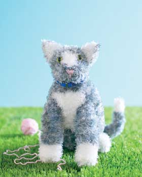 Kitten Knit Toy