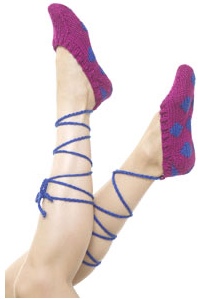 Knit Ballet Slippers