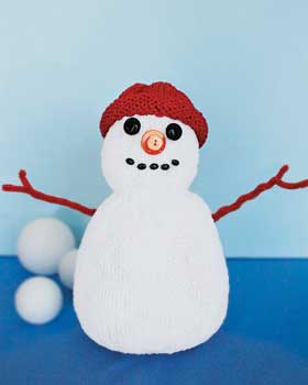 Knit Snowman