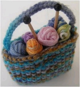 Mini Knitting Bag