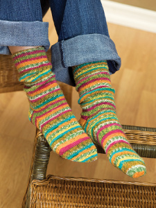 Self Striping Socks