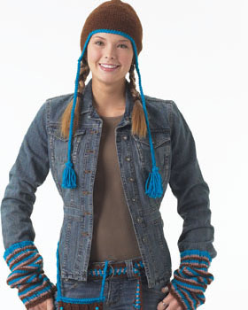 Snowboarder Style Knit Hat