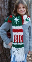 Holiday Knit Scarf
