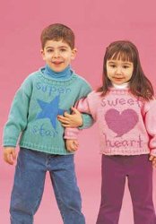 Kids Super Star and Sweetheart Sweaters