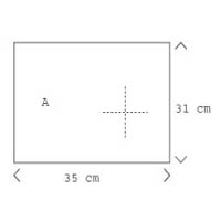 How to Prepare the Cross Stitch Motif for Tea Bag