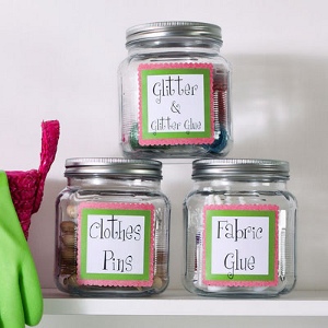 Craft Room in a Jar