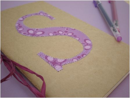 Custom Initial Teen Notebook