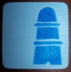 Paint Your Own Delft Coasters