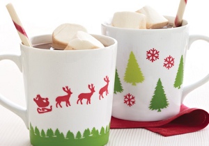 Martha Stewart Christmas Mugs