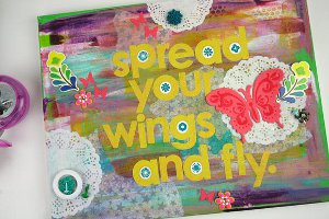 Spread Your Wings and Fly Canvas