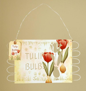 Painted Tulips Sign