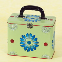 Painted Daisy Tin