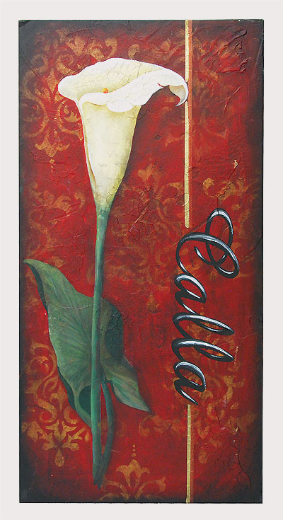 Calla Lily Decorative Painting