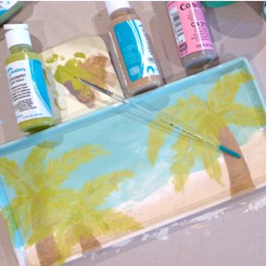 Palm Tree Tray