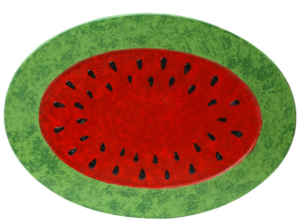 Watermelon Platter Painting Project