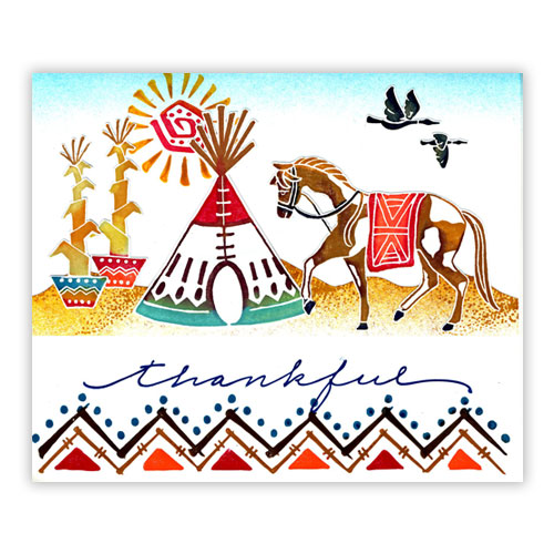 American Indian Card 8
