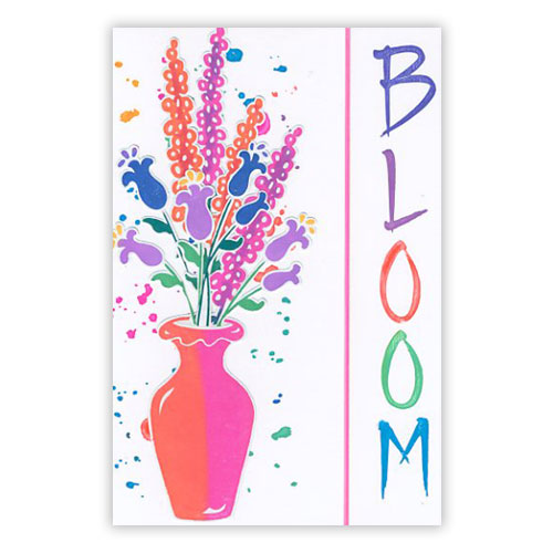 Blooming Spring Flowers Card 4