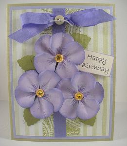 Pansy Card