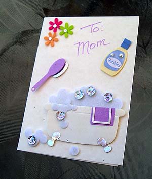 Relax Mom Mother's Day Card
